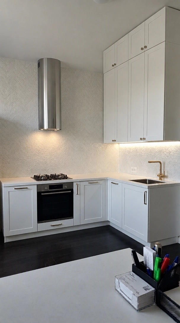 Kitchen interior in no_style style — photo by GenRoom AI