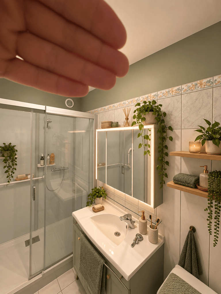 Bathroom interior in no_style style — photo by GenRoom AI