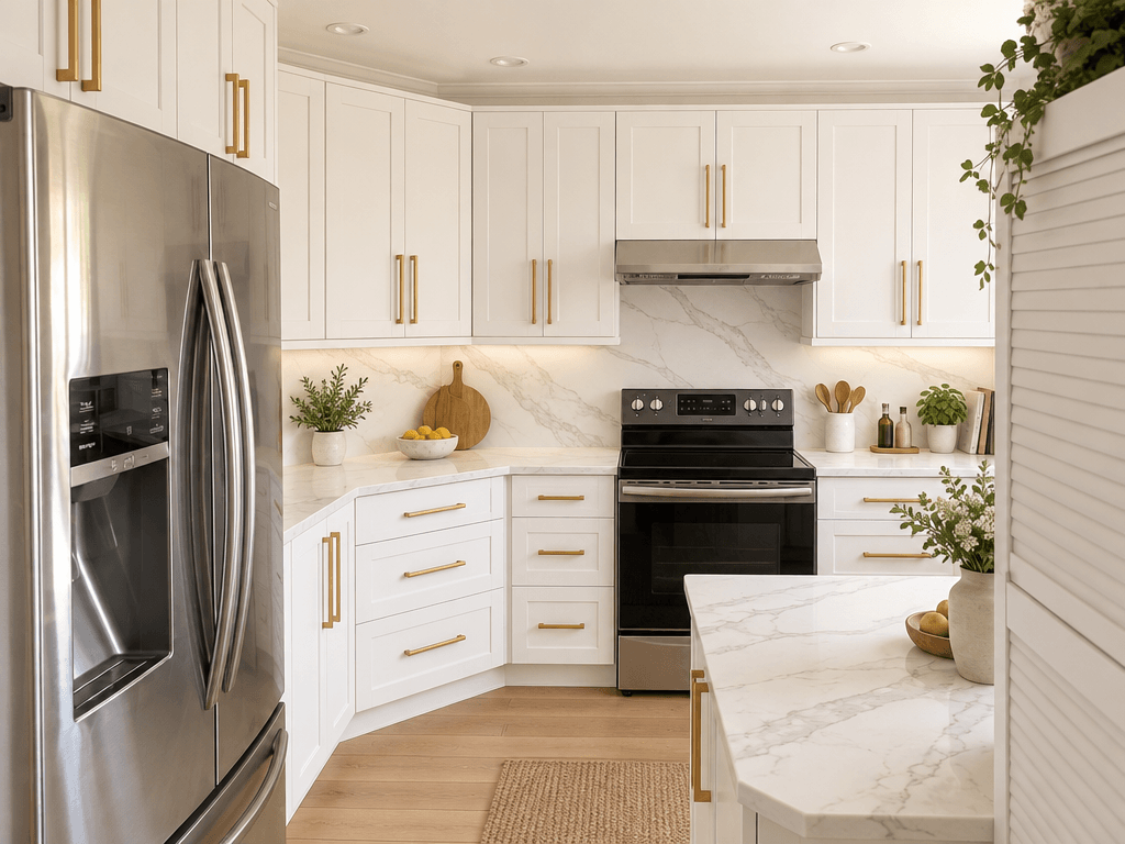 Kitchen interior in no_style style — photo by GenRoom AI