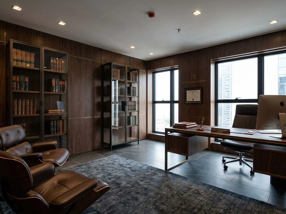 Office interior in no_style style — photo by GenRoom AI