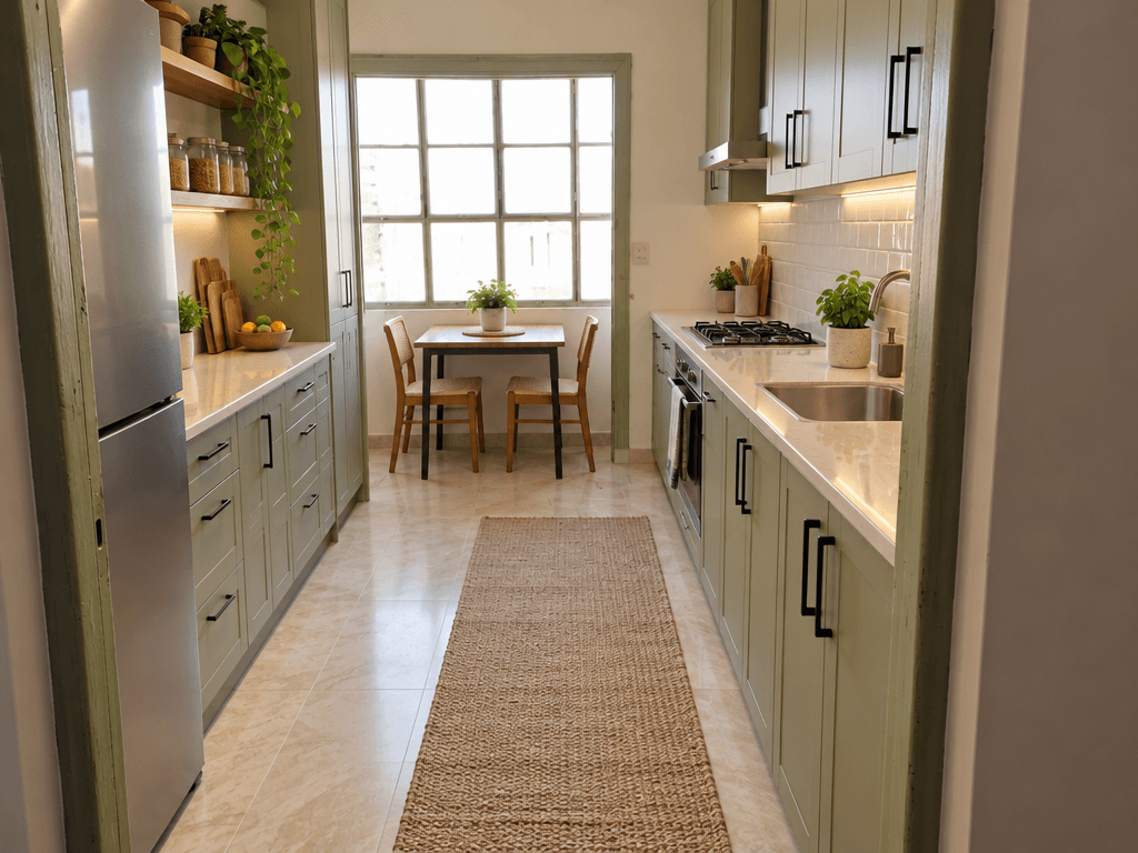 Kitchen interior in no_style style — photo by GenRoom AI