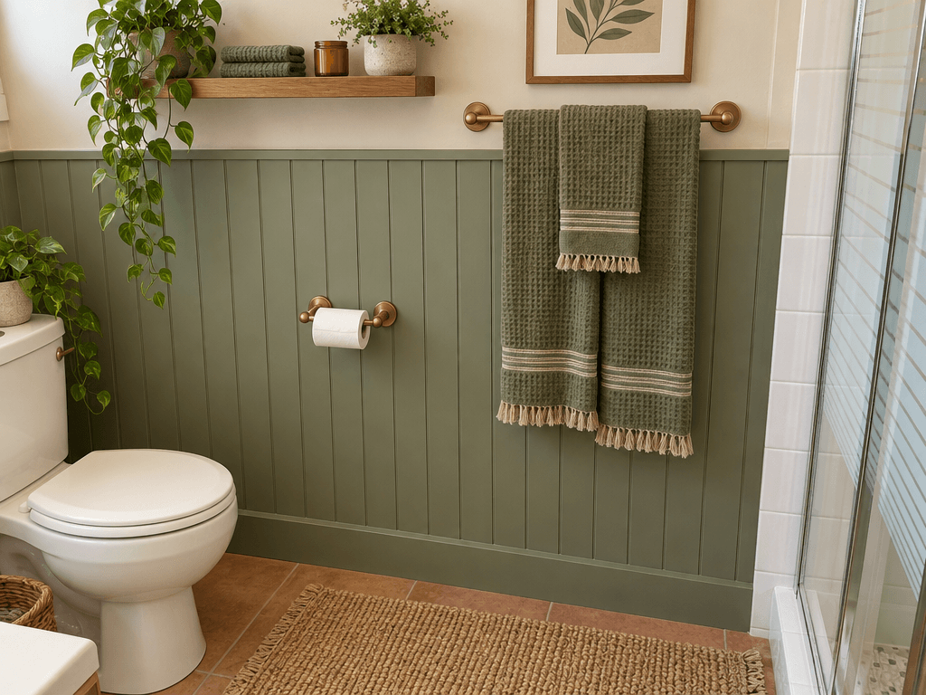 Bathroom interior in no_style style — photo by GenRoom AI
