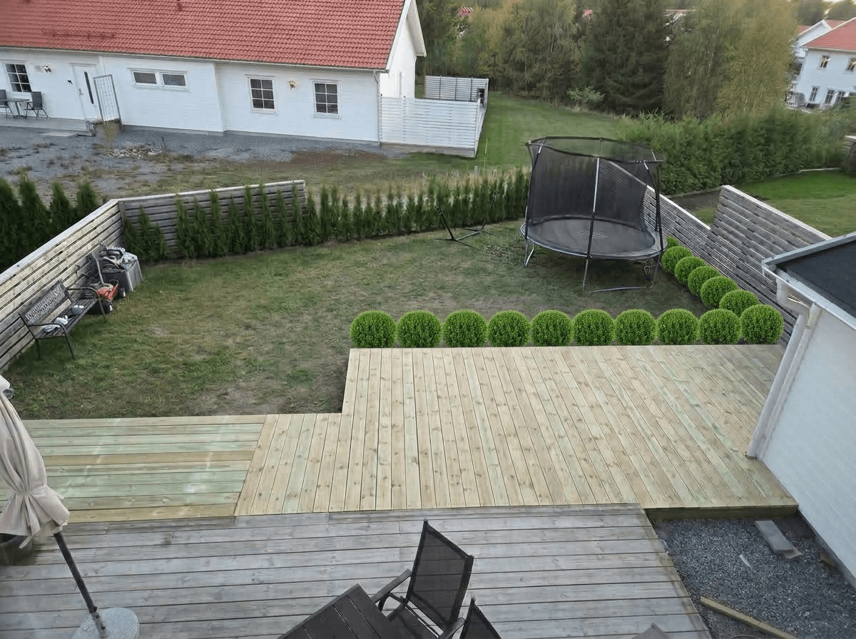 Yard design in no_style style — photo by GenRoom AI