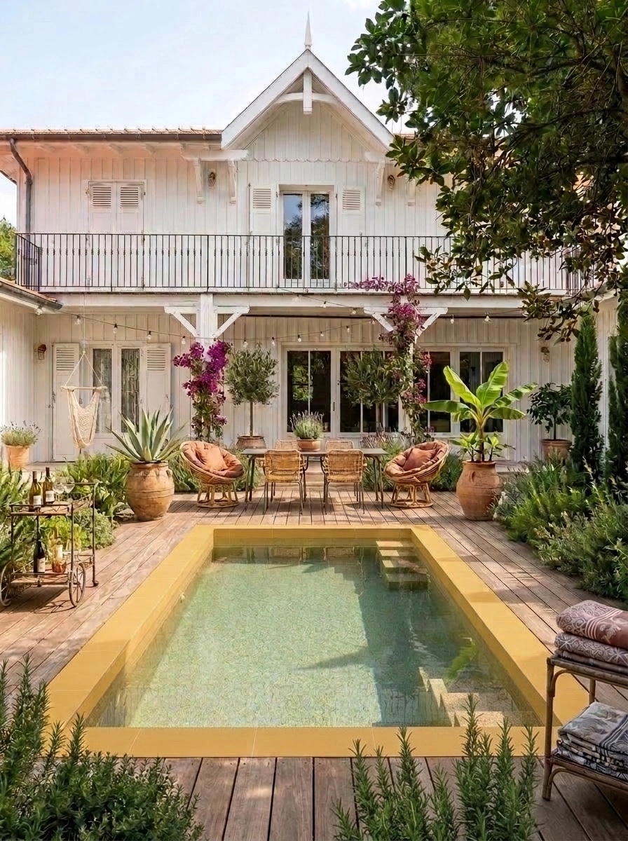 Mediterranean Yard Yard design — yard photo by GenRoom AI