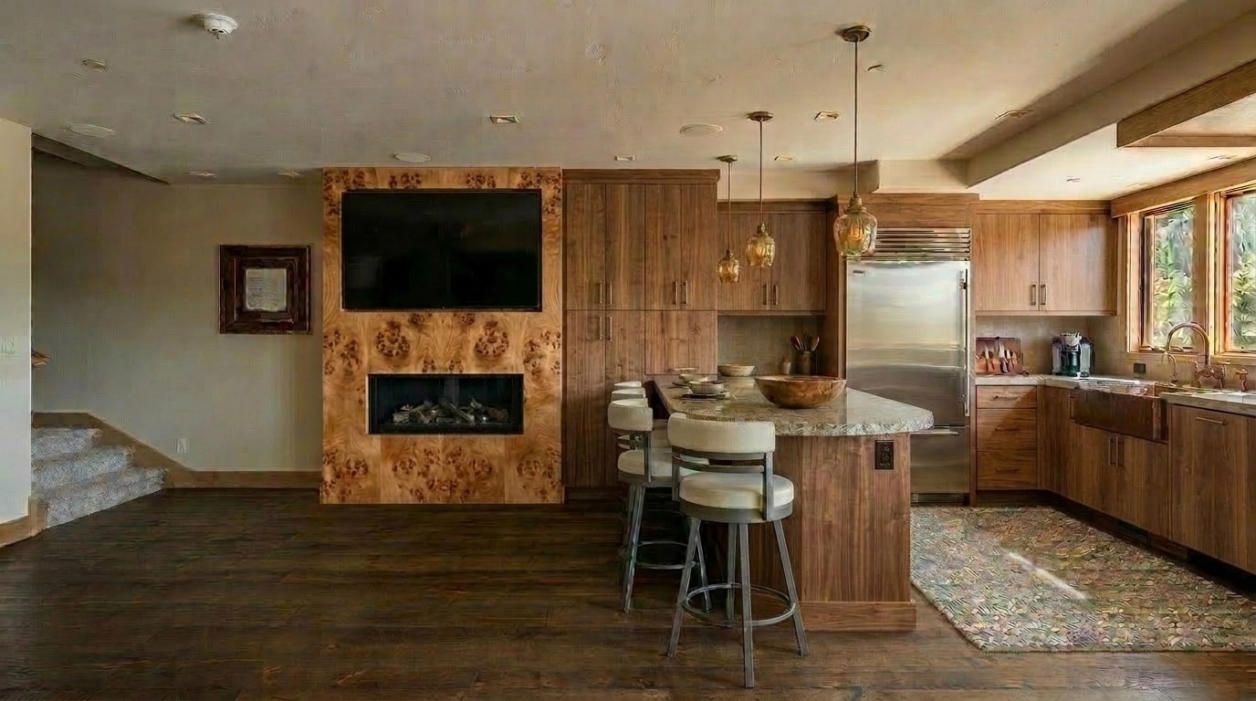 Interior design in Rustic style — Kitchen by GenRoom AI