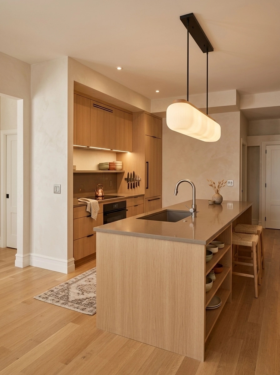 Interior design in Scandinavian style — Kitchen by GenRoom AI