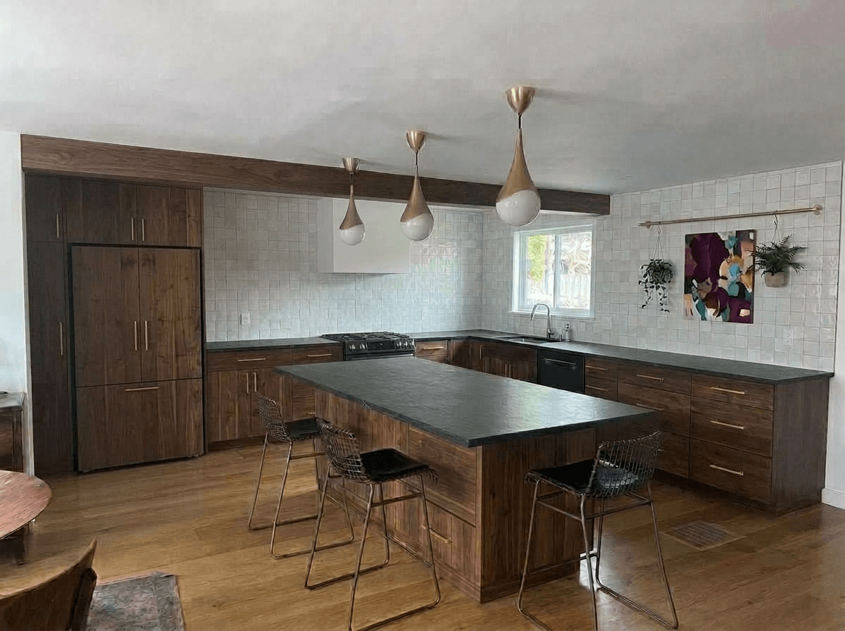 Kitchen interior in no_style style — photo by GenRoom AI
