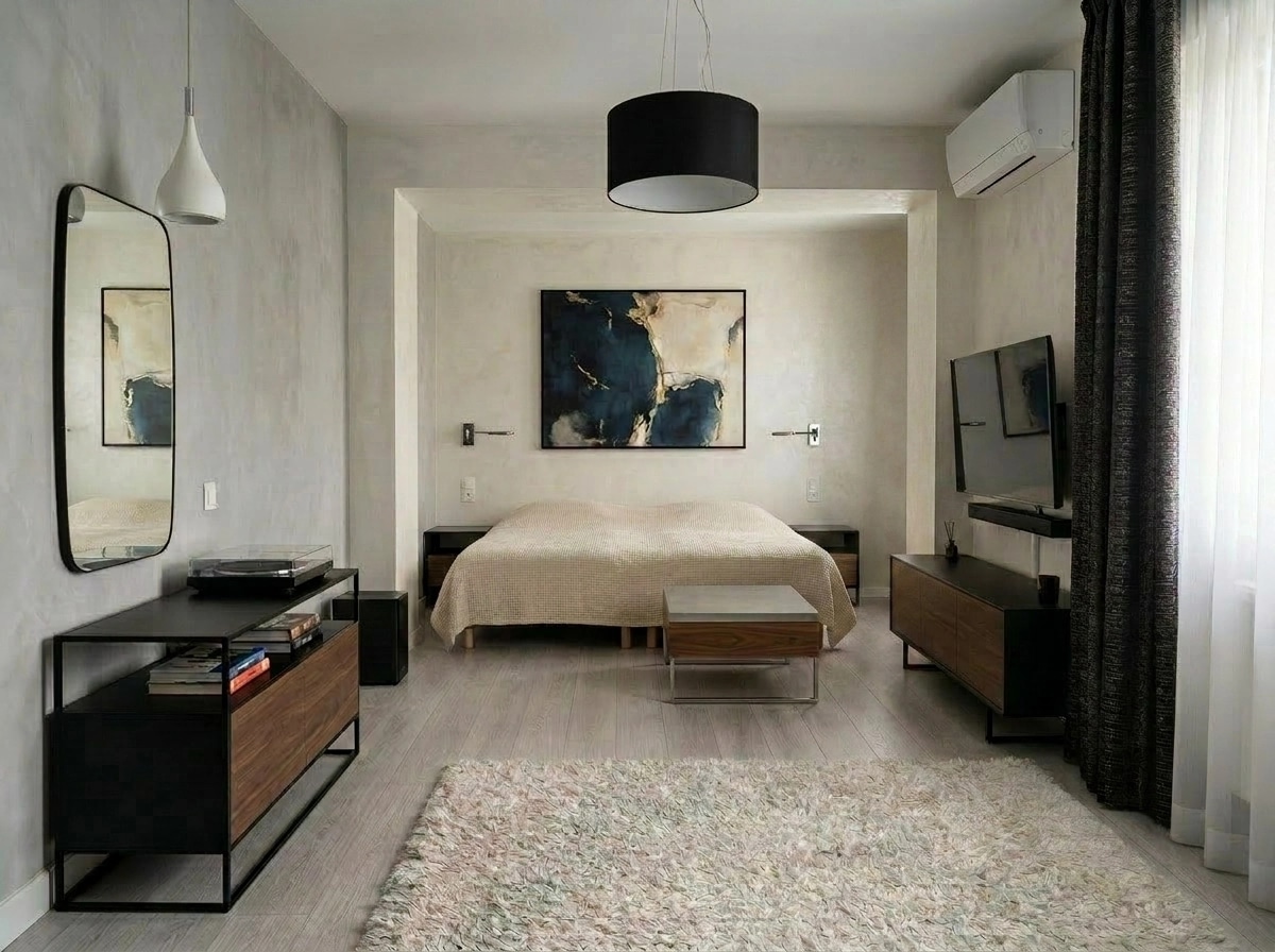 Interior design in Contemporary style — Bedroom by GenRoom AI
