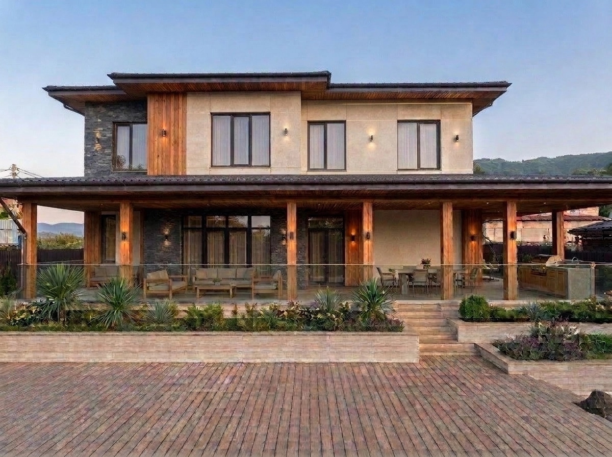 Contemporary Facade Cephe design — facade photo by GenRoom AI
