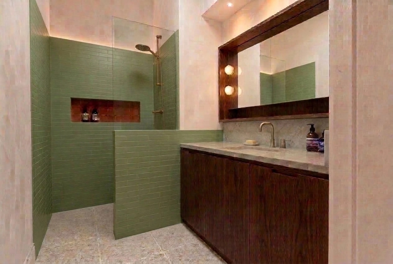 Bathroom interior in no_style style — photo by GenRoom AI