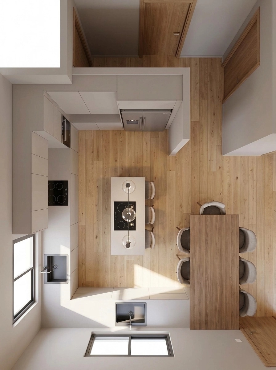Interior design in Contemporary style — Living Room by GenRoom AI