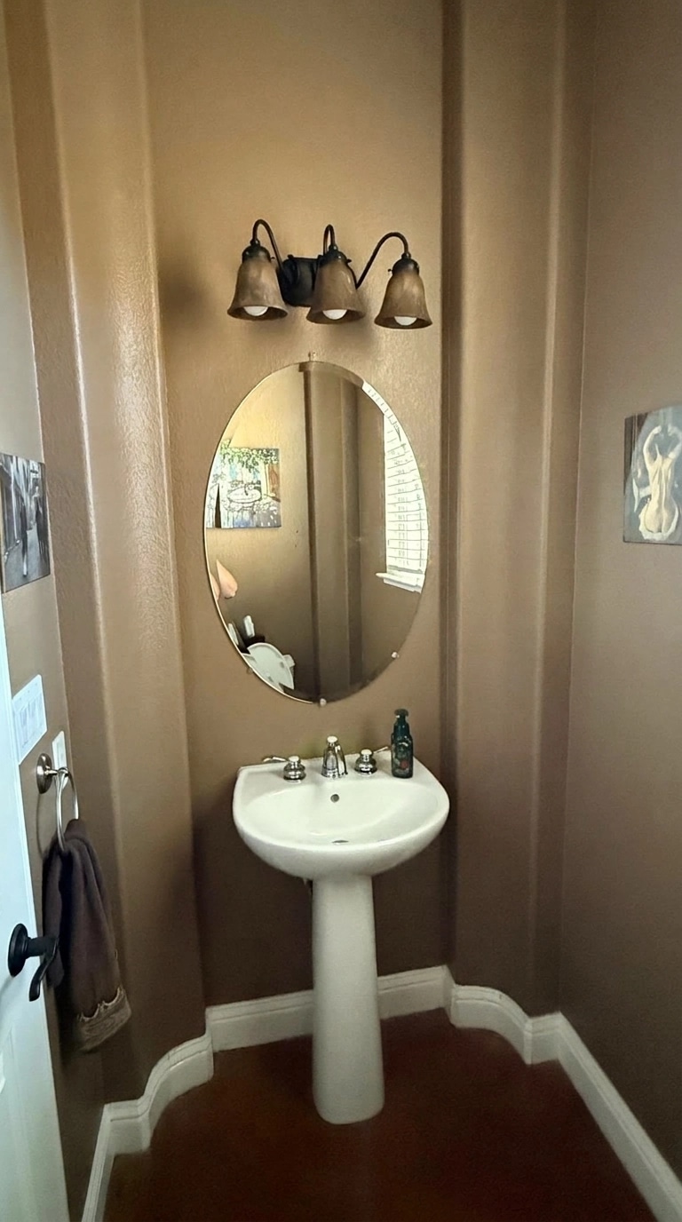 Bathroom interior in no_style style — photo by GenRoom AI
