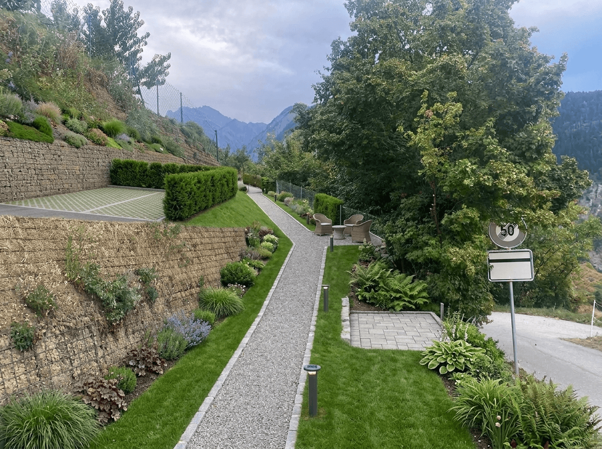 Yard design in no_style style — photo by GenRoom AI