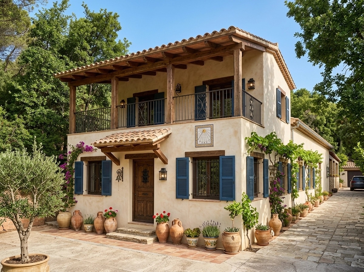 Facade design in Mediterranean Facade style — Facade by GenRoom AI