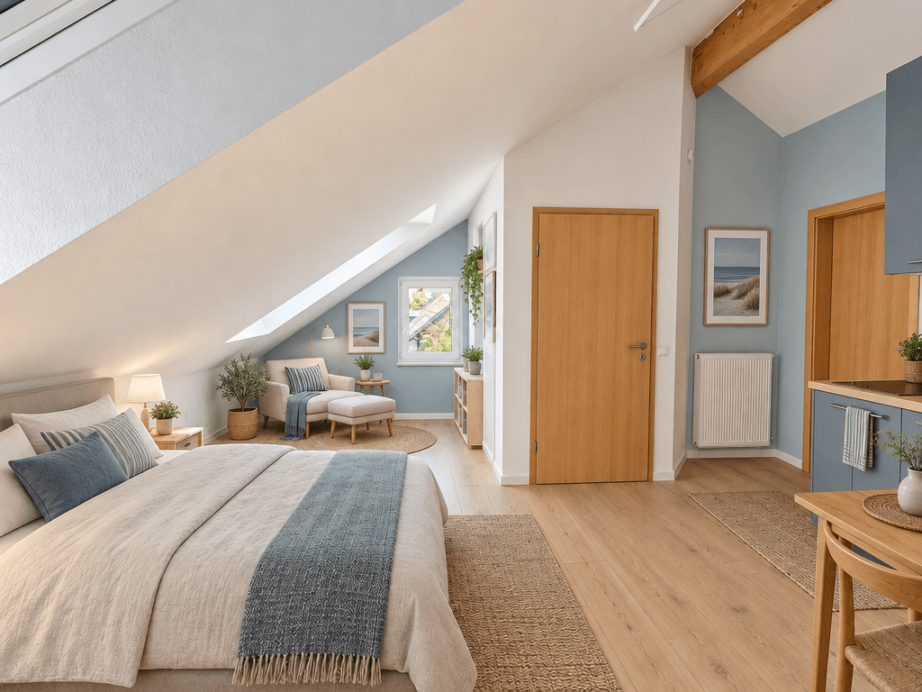 Interior design in Contemporary style — studio by GenRoom AI