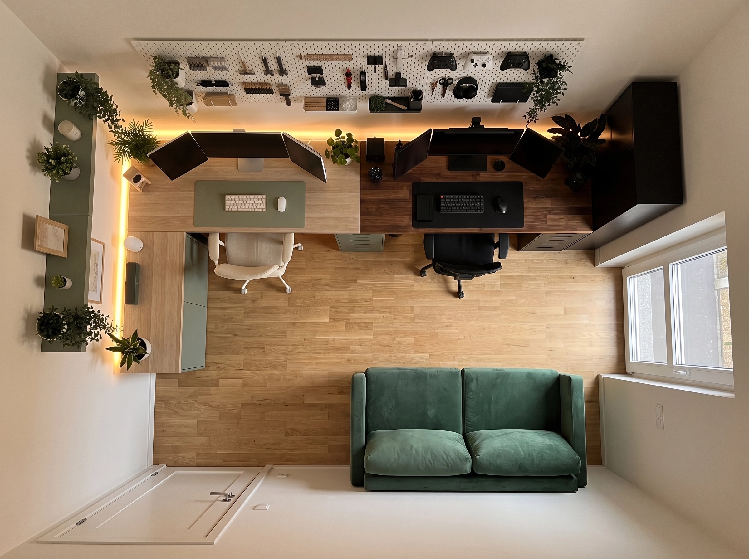 Scandinavian Living Room design — interior photo by GenRoom AI