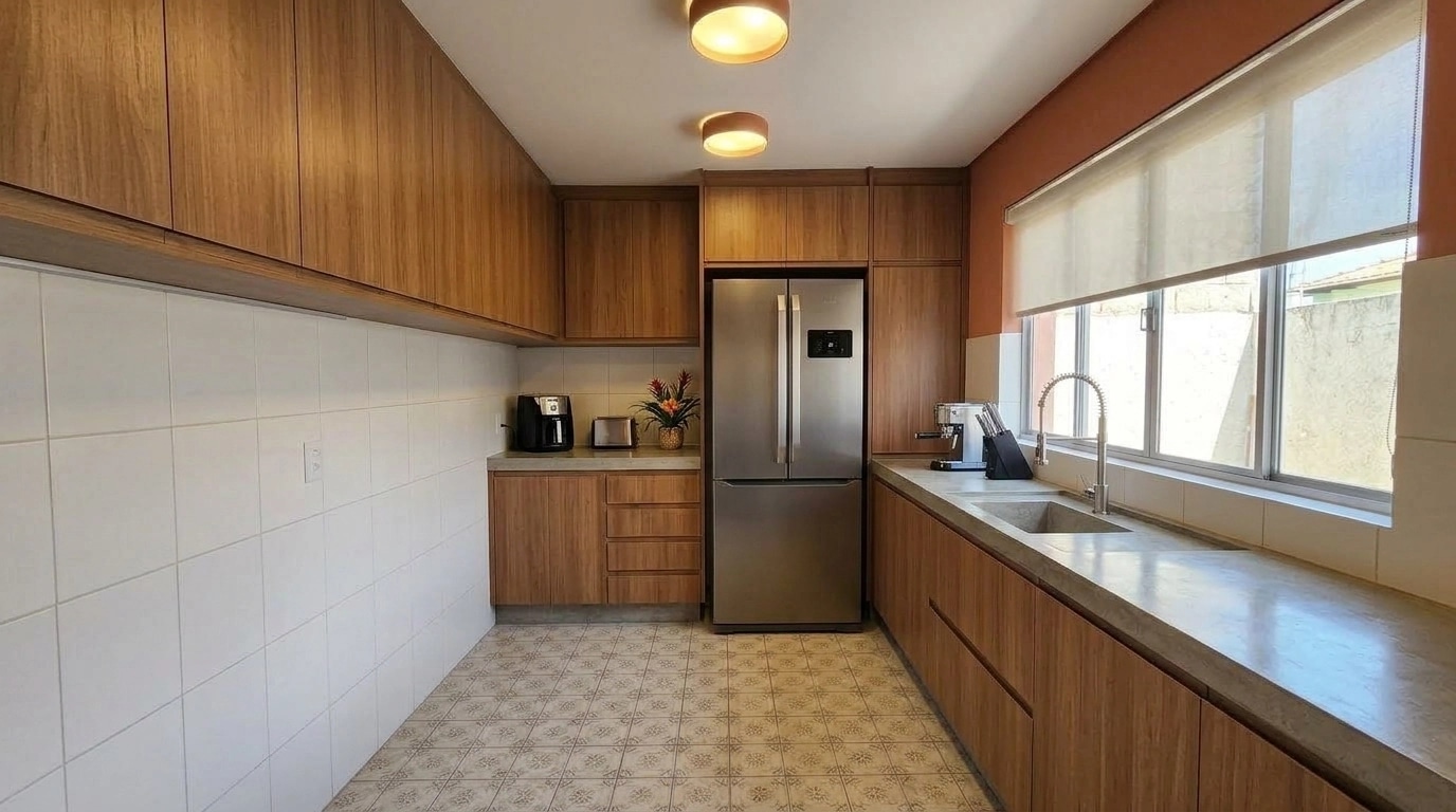 Kitchen interior in no_style style — photo by GenRoom AI