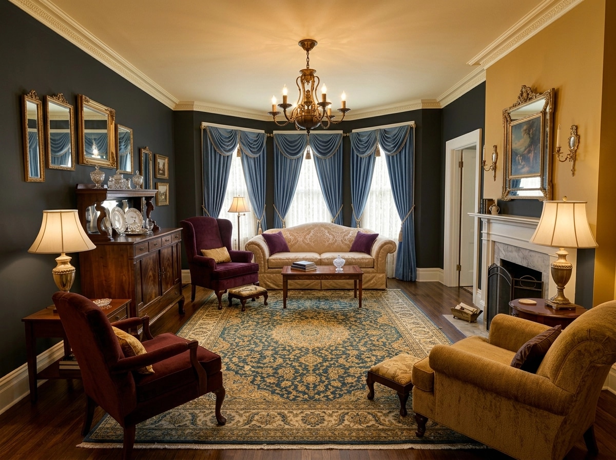 Interior design in Classic style — Living Room by GenRoom AI