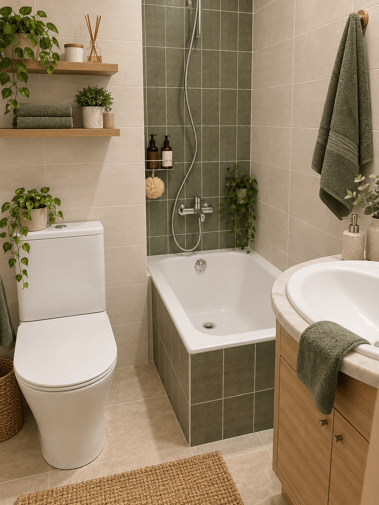 Bathroom interior in no_style style — photo by GenRoom AI