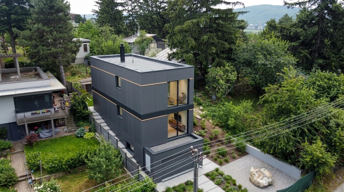 Minimalist Facade Facade design — facade photo by GenRoom AI