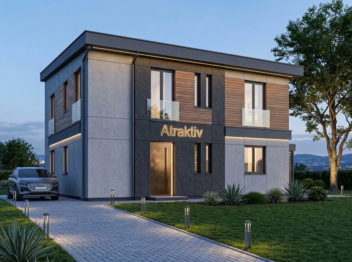 Contemporary Facade Facade design — facade photo by GenRoom AI