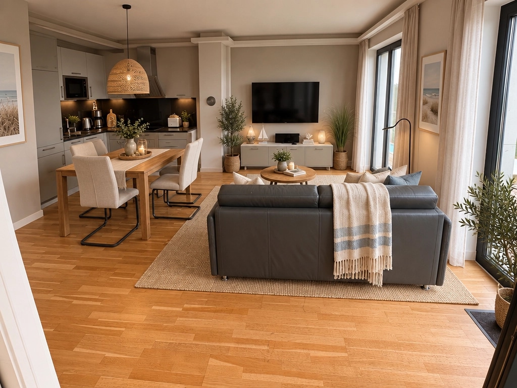 Interior design in Scandinavian style — Living Room by GenRoom AI
