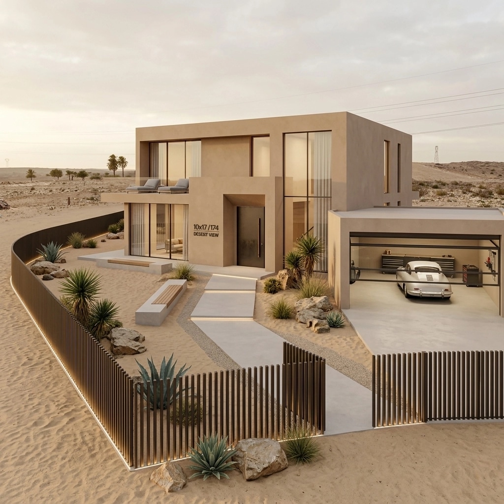 Facade design in Minimalist Facade style — other by GenRoom AI