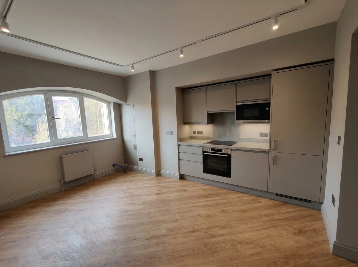 Kitchen interior in no_style style — photo by GenRoom AI