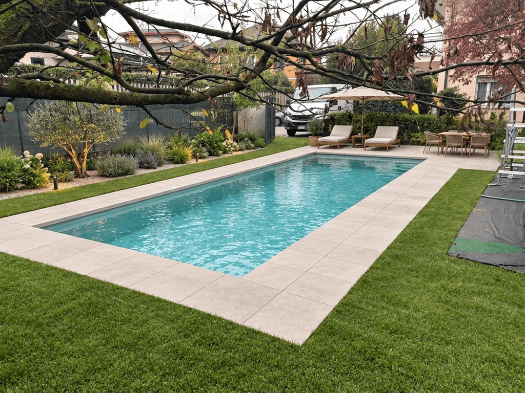 Landscape design in Minimalist Yard style — Yard by GenRoom AI