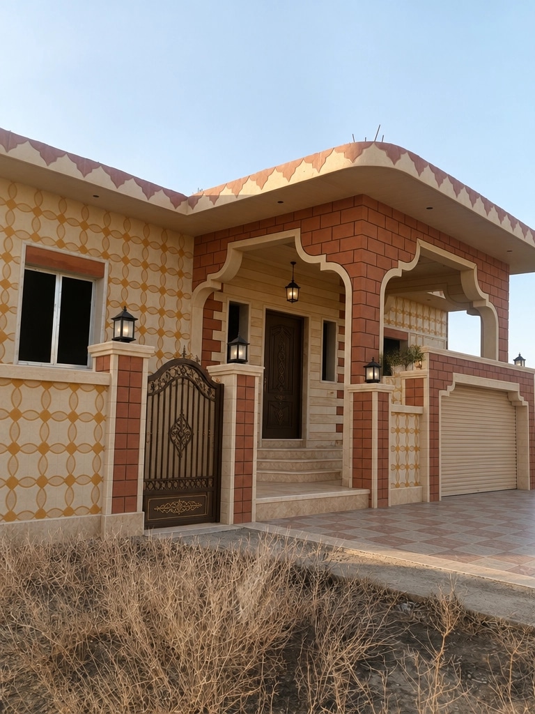 Arabian Facade Facade design — facade photo by GenRoom AI
