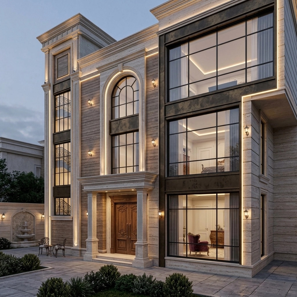 Facade design in Classic Facade style — Facade by GenRoom AI
