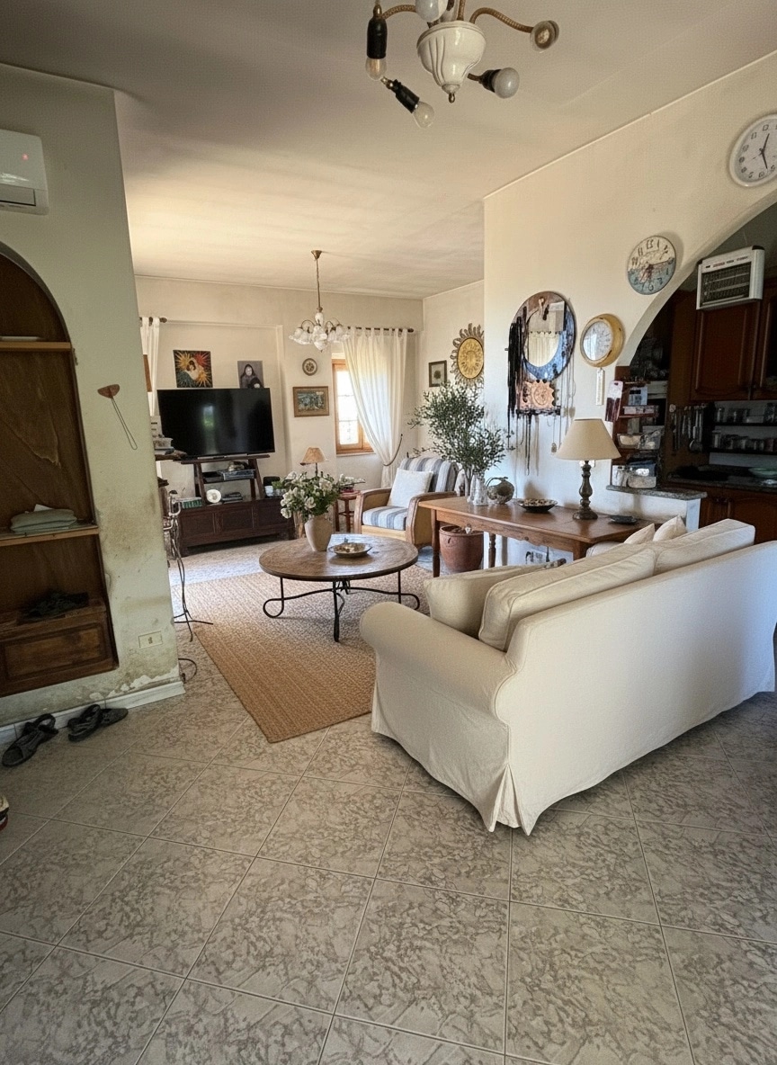 Interior design in Mediterranean style — Living Room by GenRoom AI
