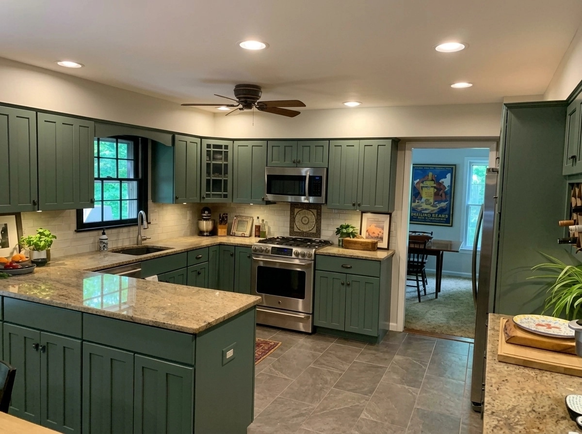 Kitchen interior in no_style style — photo by GenRoom AI