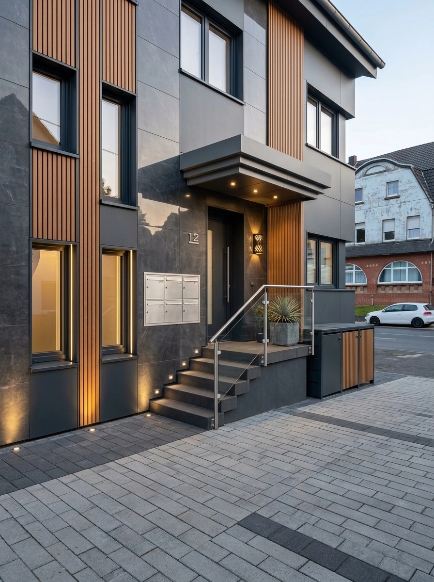 Facade design in Contemporary Facade style — Facade by GenRoom AI