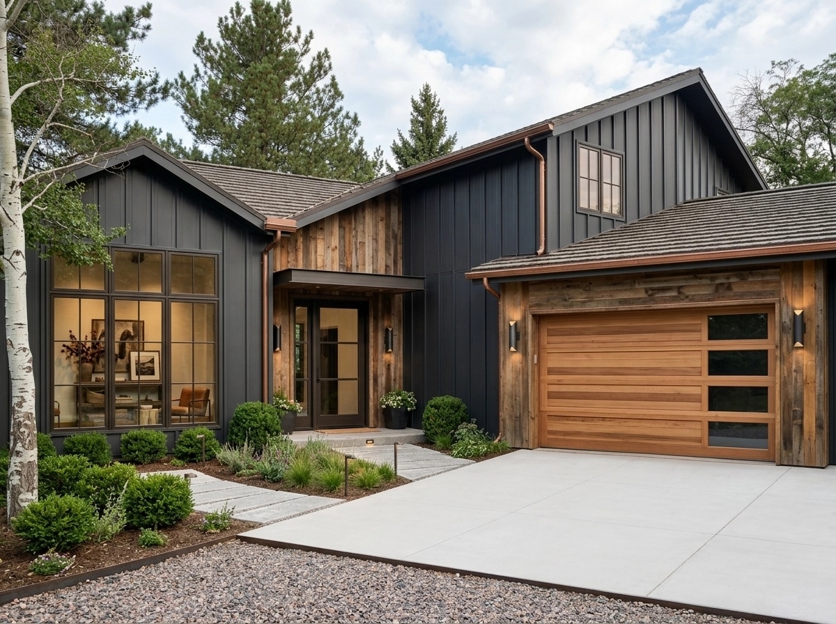 Facade design in Barnhouse Facade style — Facade by GenRoom AI