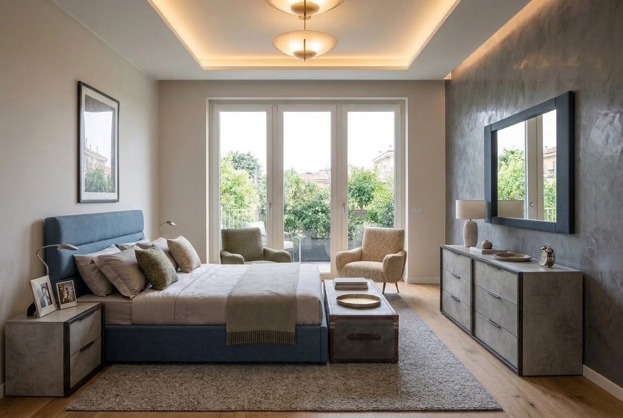 Interior design in Contemporary style — Living Room by GenRoom AI