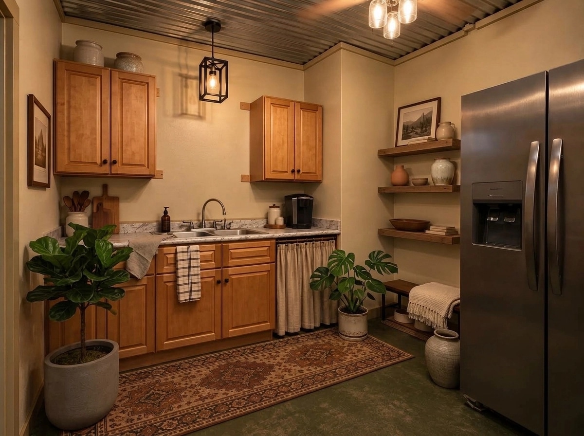 Interior design in Eclectic style — Kitchen by GenRoom AI