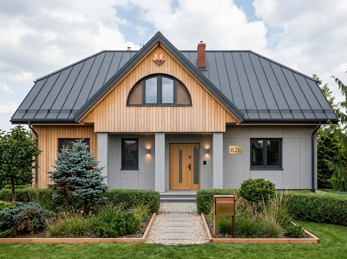 Scandinavian Facade Facade design — facade photo by GenRoom AI
