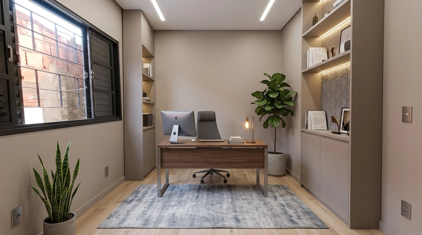 Interior design in Contemporary style — office_space by GenRoom AI