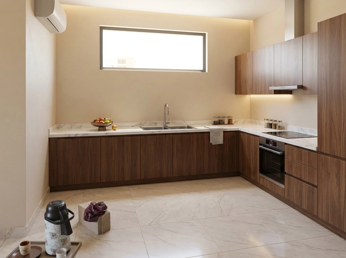 Interior design in Contemporary style — Kitchen by GenRoom AI