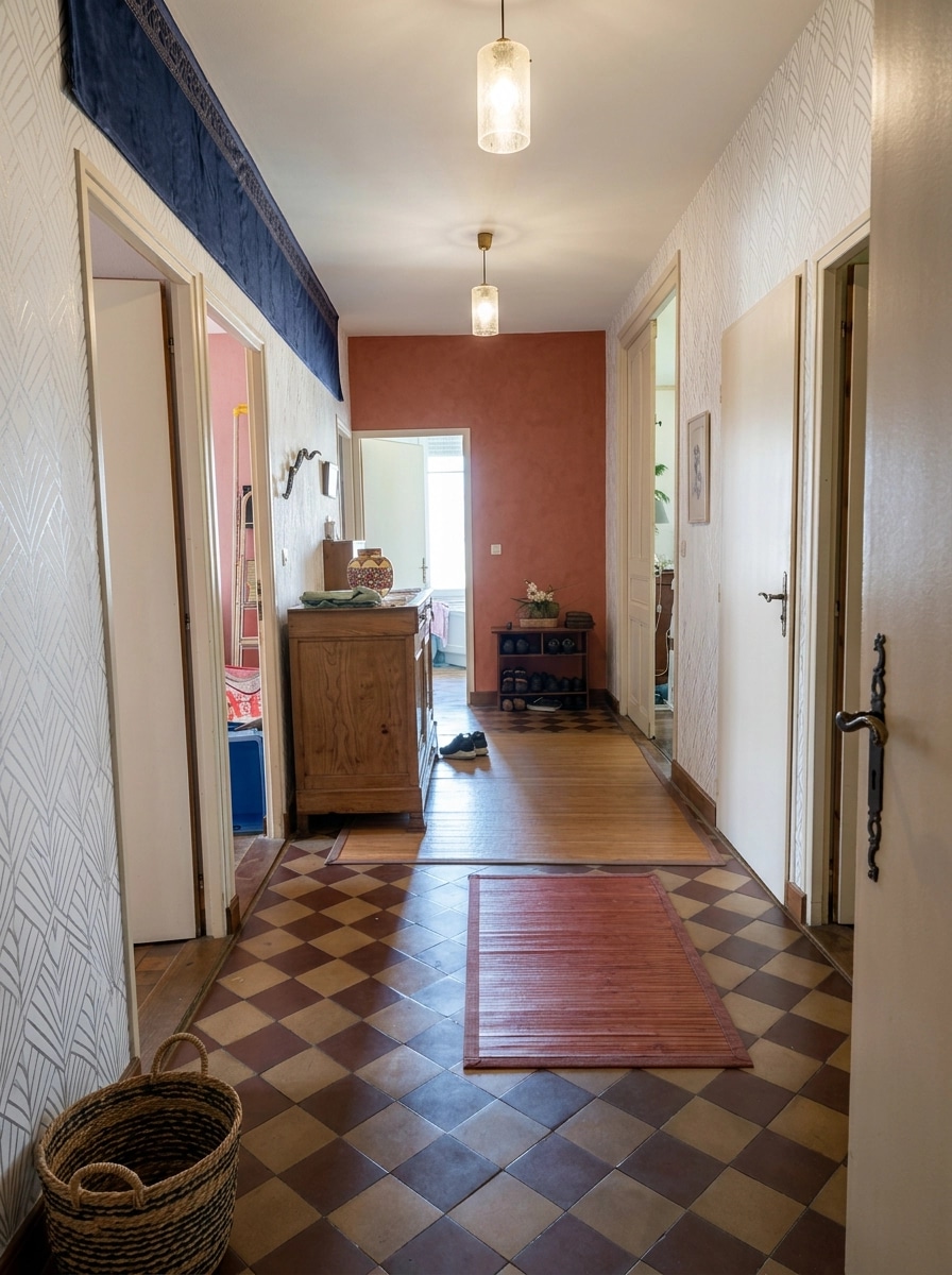 Interior design in Contemporary style — Hallway by GenRoom AI