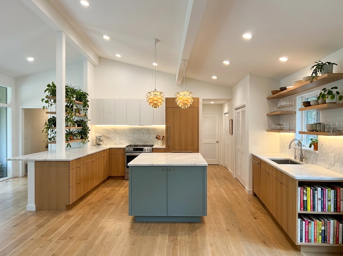 Kitchen interior in no_style style — photo by GenRoom AI