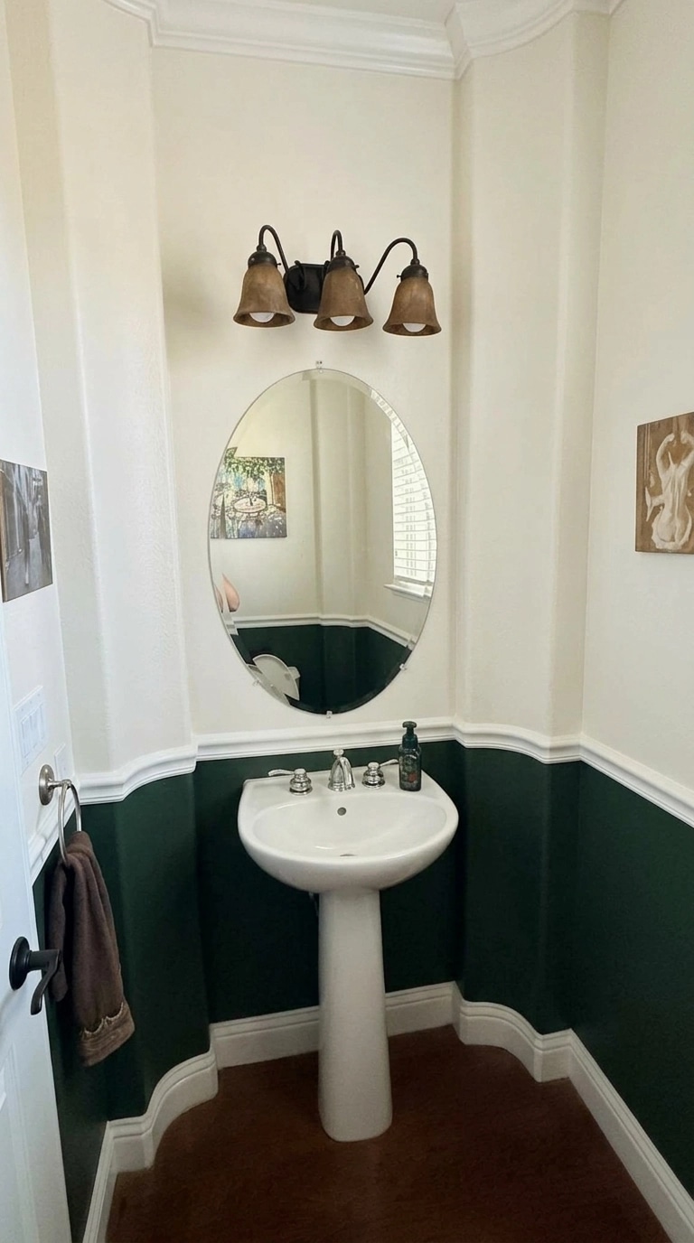 Bathroom interior in no_style style — photo by GenRoom AI