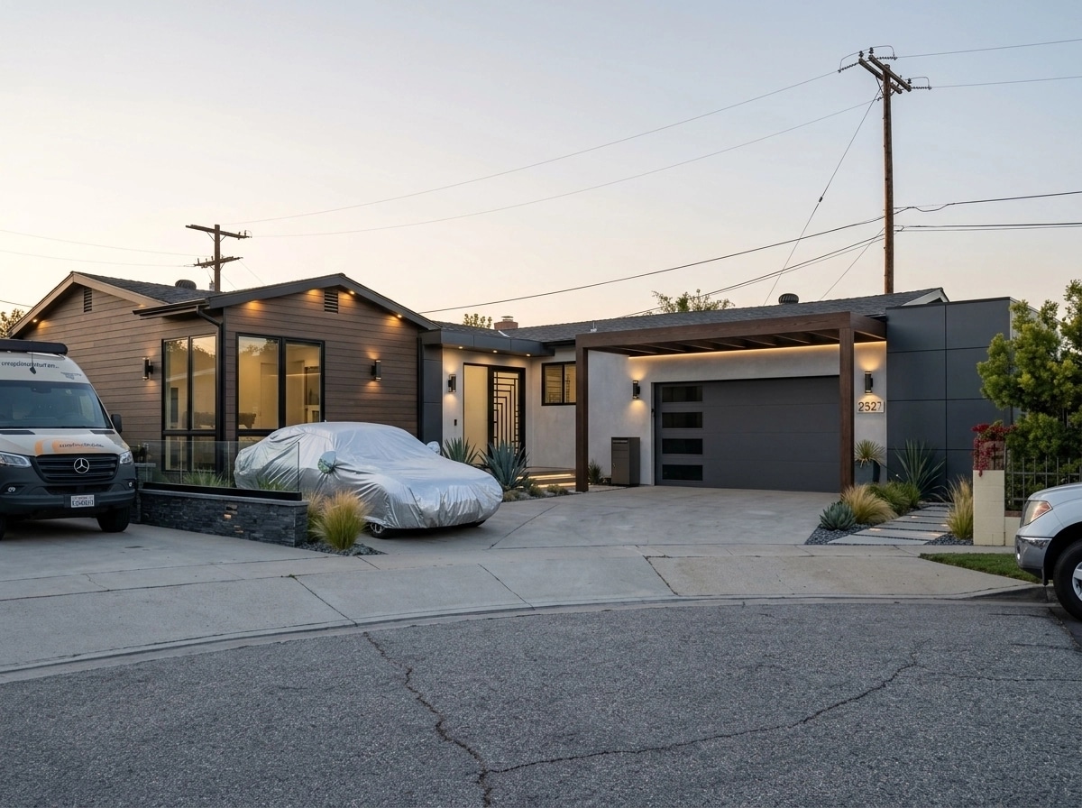 Contemporary Facade Facade design — facade photo by GenRoom AI