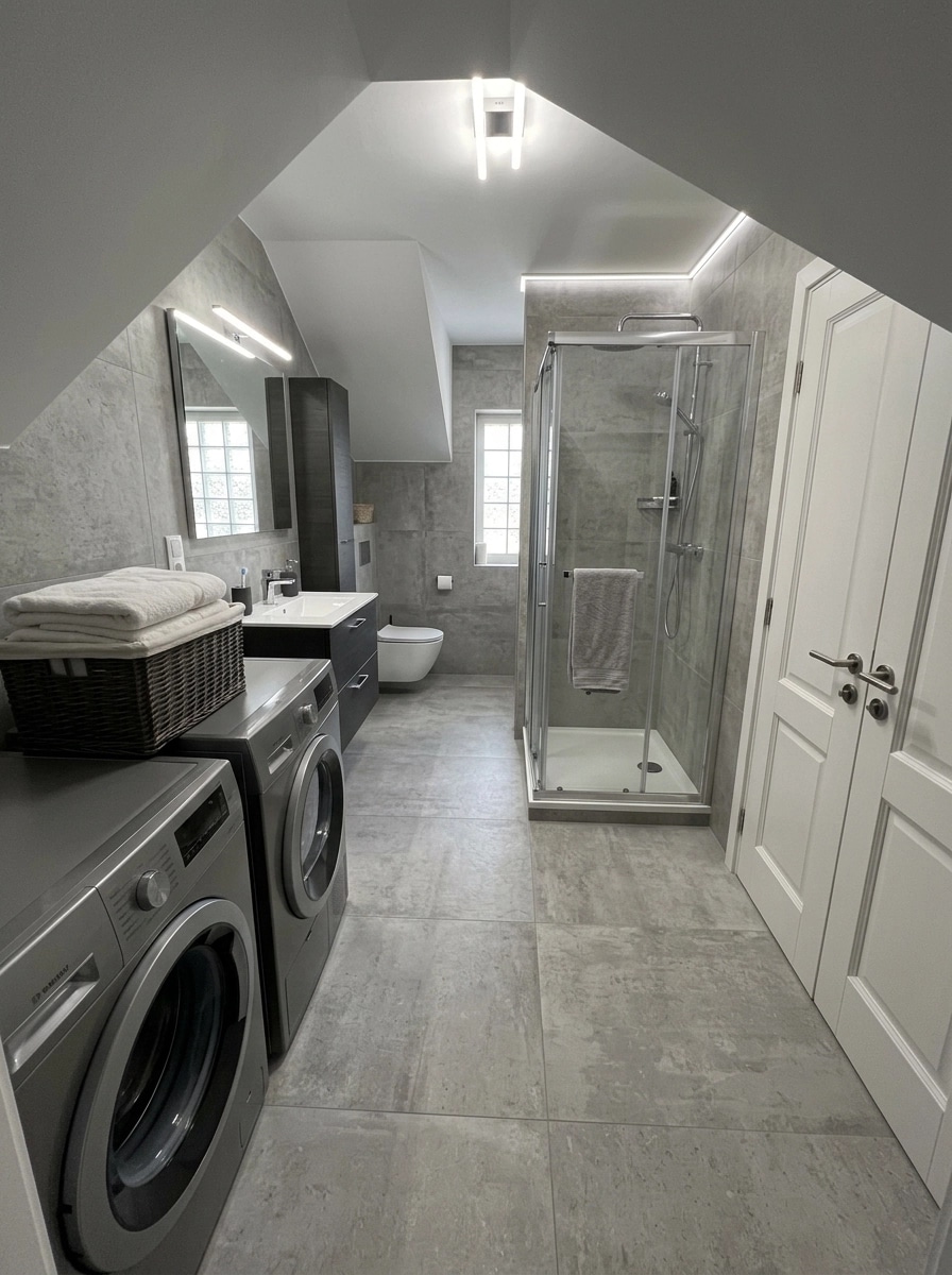 Bathroom interior in no_style style — photo by GenRoom AI
