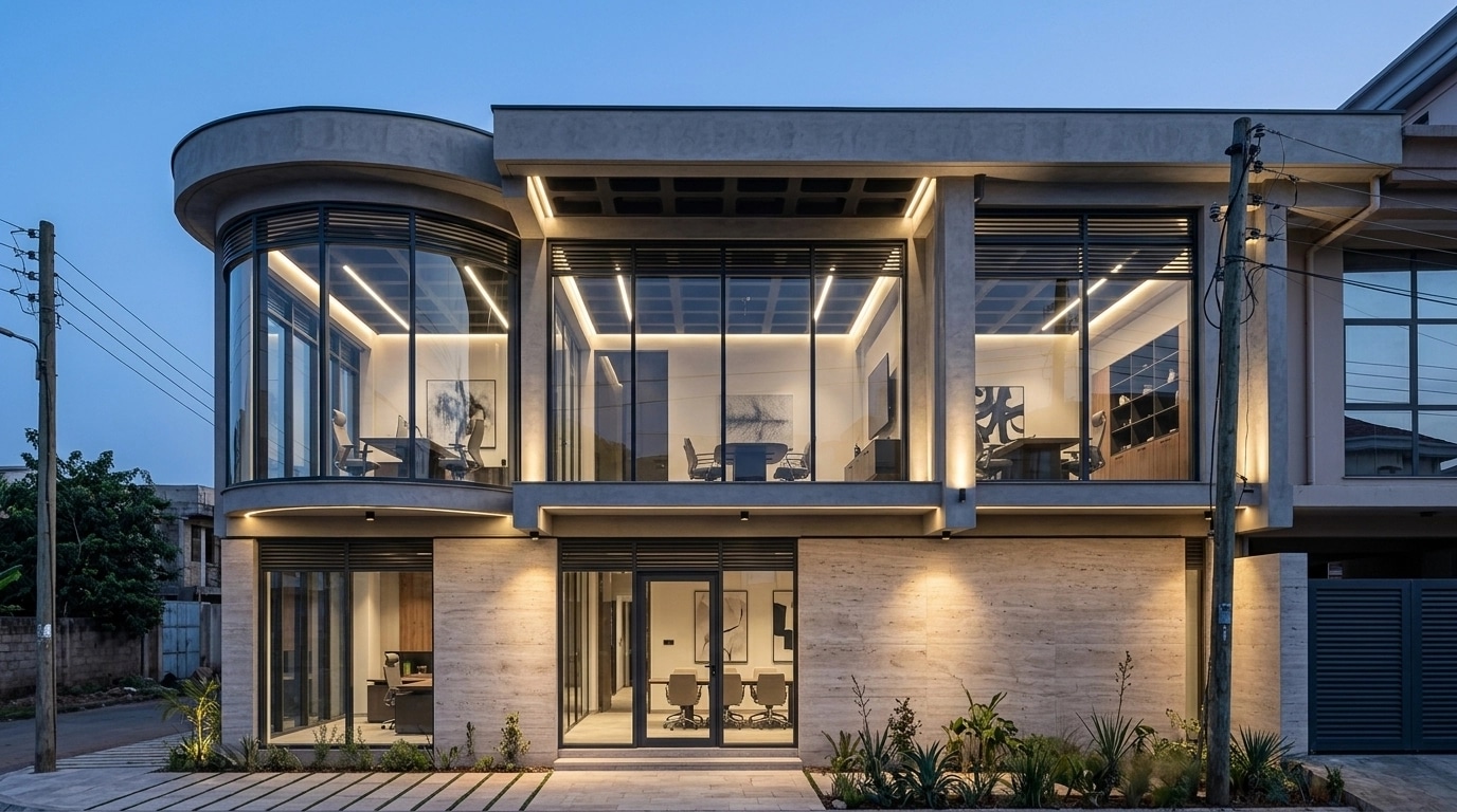 Contemporary Facade Facade design — facade photo by GenRoom AI