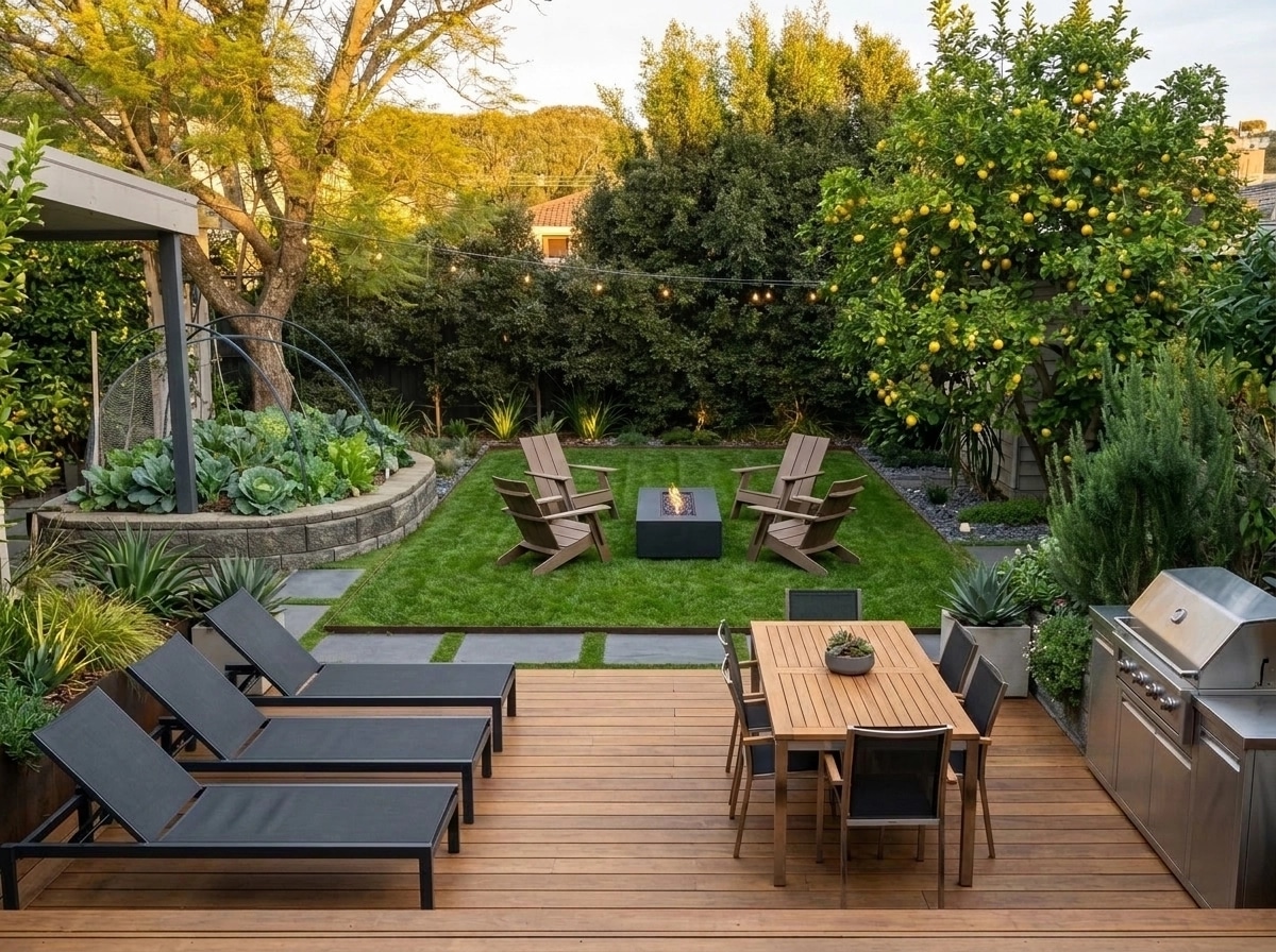 Contemporary Yard Yard design — yard photo by GenRoom AI