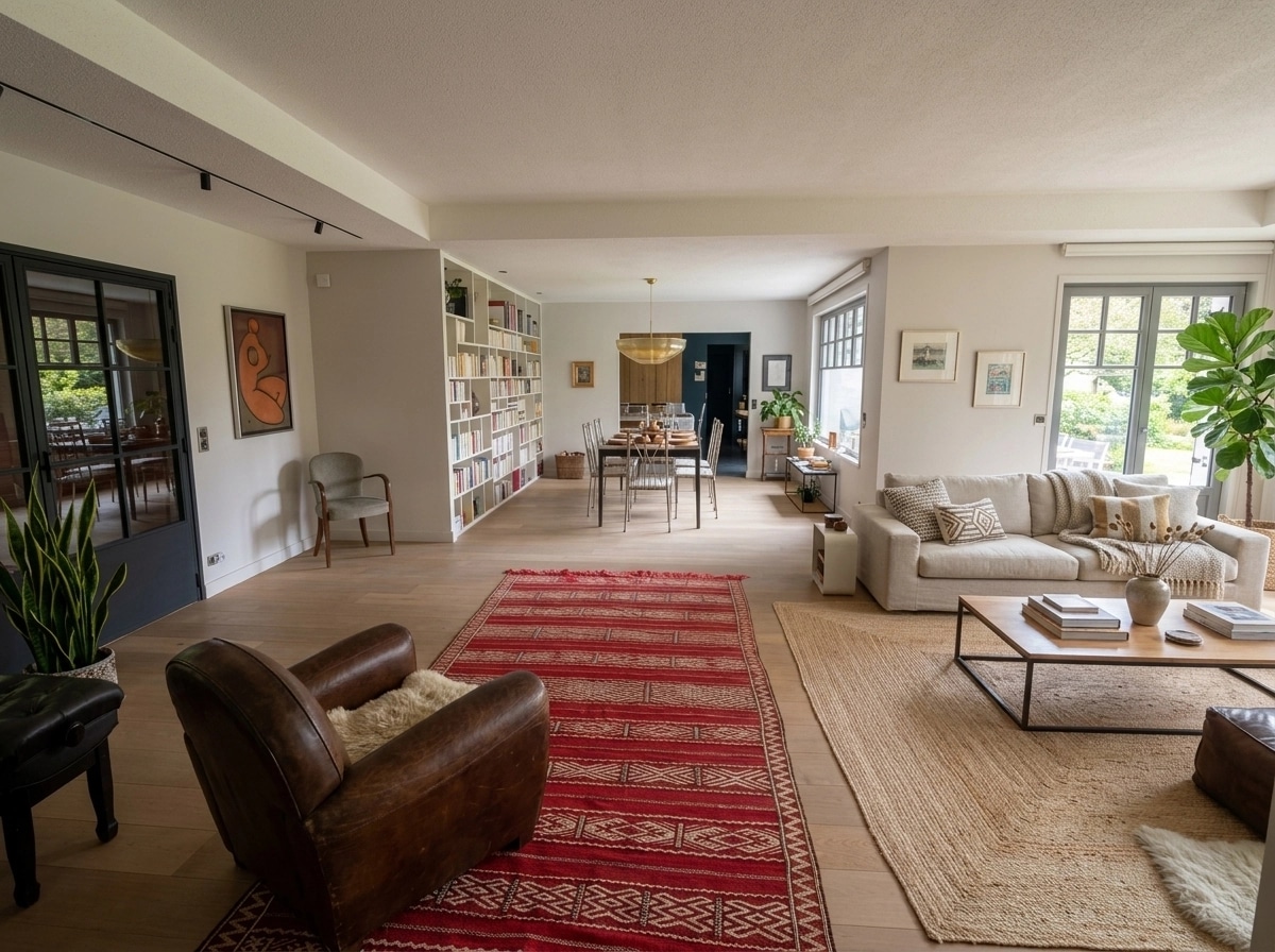 Scandinavian Living Room design — interior photo by GenRoom AI