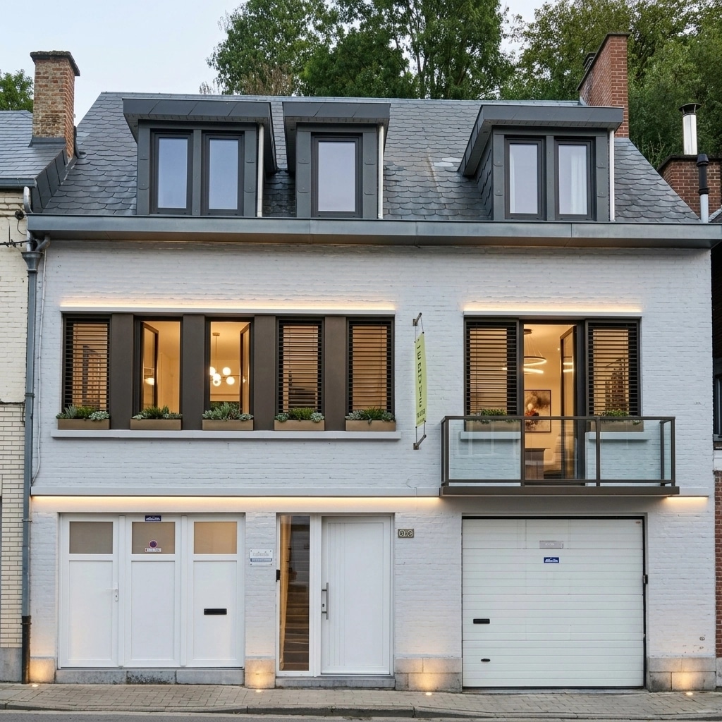 Facade design in Contemporary Facade style — Facade by GenRoom AI