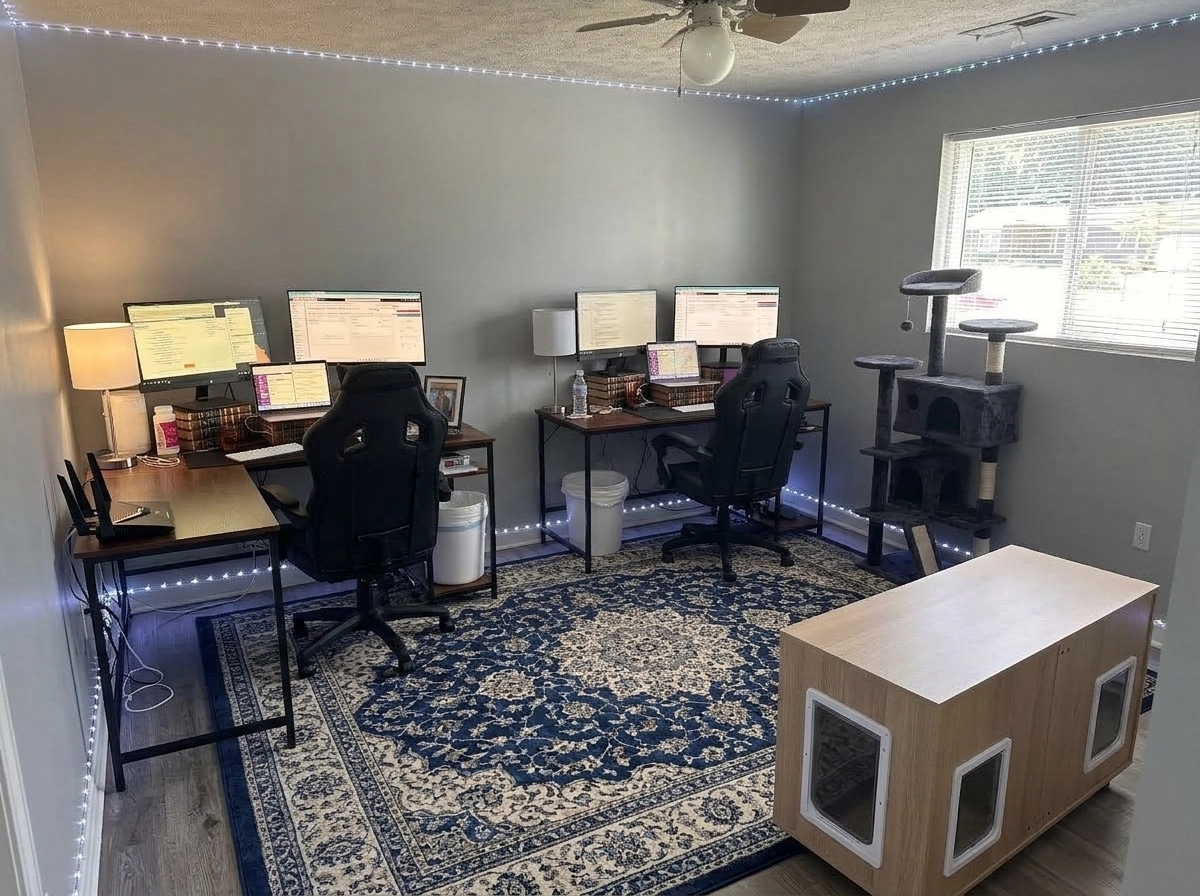 Office interior in no_style style — photo by GenRoom AI